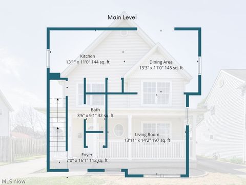 Tiny photo for 3512 W 46th Street, Cleveland, OH 44102 (MLS # 5203233)