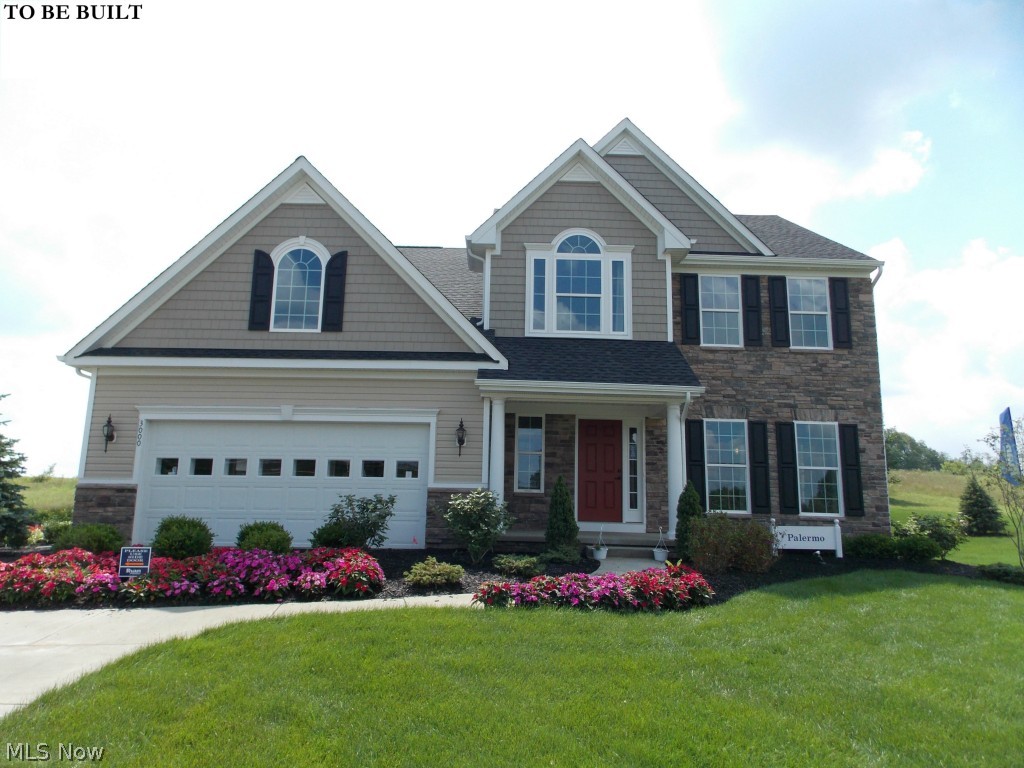 Looking for the perfect Floorplan in a picturesque community? Look no further than the Palermo in Amberwood! The Palermo with 2,370 square feet and Stone Veneer Front offers 4 bedrooms, a beautiful kitchen with Morning Room, Maple Espresso cabinets, Stainless Steel appliances, Granite countertops and Gourmet Island, as well as Recessed lights. The main floor also includes a Formal Dining Room located off the kitchen, a spacious Great Room with an office and a stunning Slate Fireplace. The Mud Room and Powder Room complete the main floor. The second floor offers four spacious bedrooms, two full bathrooms and the very popular second floor laundry room. The Master Suit will include a upgraded soaking tub and shower. Each home is Built Smart Certified for a lifetime of energy cost savings, and includes Ryan Homes Comprehensive 1-2-10 year warranty which you can’t get with a resale home! Photos for illustrations only. TO-BE-BUILT.