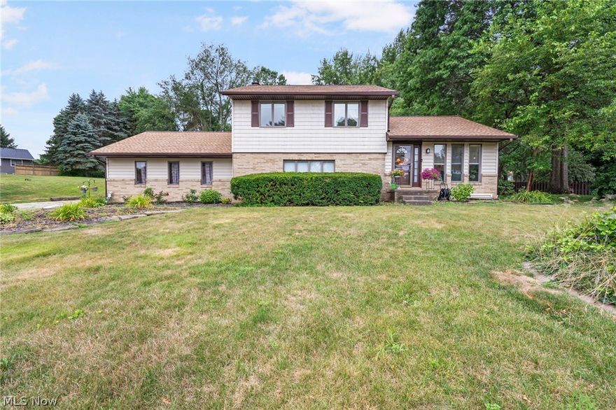 This spacious split-level home offers an inviting open floor plan on the main floor, featuring elegant granite countertops and a practical kitchen island. The family room is centered around a cozy fireplace, creating a warm atmosphere perfect for gatherings. French doors open to a delightful three-season room and deck, extending the living space outdoors for relaxation and entertaining.

Additionally the lower level features amenities such as a bonus room off the two car garage, an additional bedroom, a full bathroom, and an office, providing flexibility and extra space for various needs.

The upper level has the master bedroom that includes double closets for ample storage and a beautifully tiled shower in the ensuite bathroom. Two additional bedrooms share a second bathroom equipped with double sinks, providing convenience and comfort for the whole family.

Situated on a generous .6-acre cul-de-sac lot, the home ensures privacy and tranquility. A new roof installed just two years ago enhances both the home's aesthetic appeal and structural integrity, offering peace of mind to homeowners.

Overall, this home combines modern amenities with functional living spaces, making it an ideal choice for those seeking comfort and convenience in a quiet, well-maintained neighborhood. If you're interested in learning more or scheduling a tour, feel free to reach out for further information!