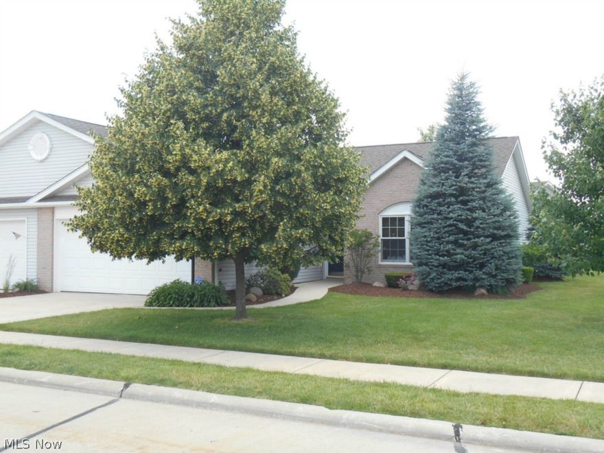 Wow! Super nice cluster home located in the Village of Wellington. Large eat-in kitchen with ceramic tile, oak cabinets, granite counter tops and stainless appliances! Large great room open to kitchen with a cathedral ceiling. Master suite has full bath with a granite countertop. Sliding doors off kitchen to a private patio. A few of the upgrades include a heated garage, all new Anderson Renewal windows, wireless ADT security system, wood blinds throughout, new interior lighting and added insulation. This home has the nicest landscaping in the subdivision!! Immediate possession!