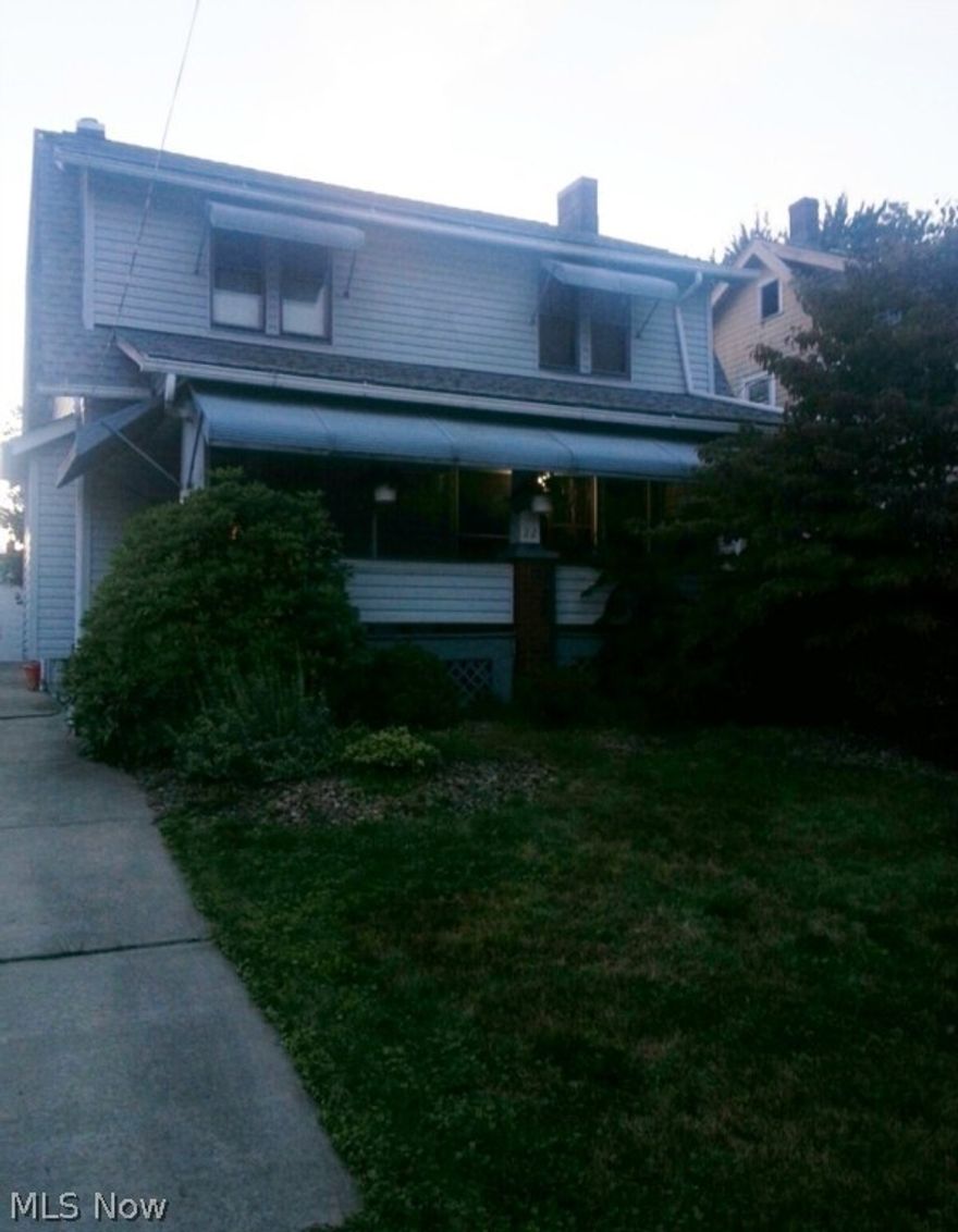 Best deal on the west side.  Updated roof, siding, furnace, water tank and wiring.  Appliances stay-stove, ref, dishwasher, washer. Glass block windows in basement. Walk up attic with insulation and updated wiring. Very large bath with claw tub!  Enjoyable covered deck in back yard.  Extra wide lot.  Very conveniently located near bus line, shopping and restaurants. Great home or investment property.