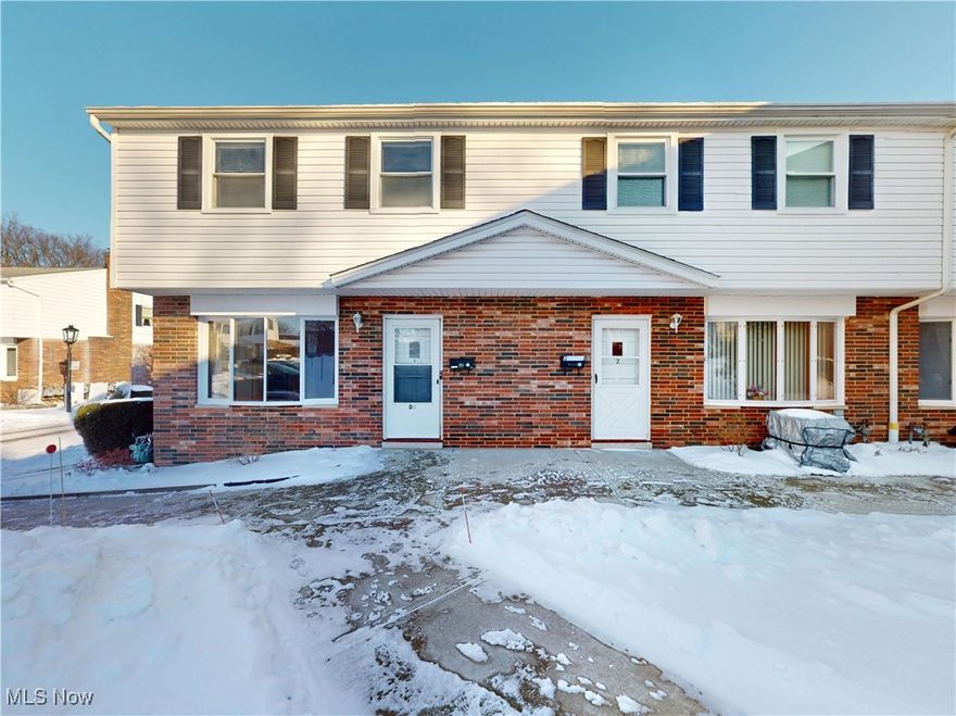 Welcome to this beautifully maintained 2-bedroom, 1.5-bath condo located in the heart of Parma! This home features an inviting open floor plan that seamlessly connects the living, dining, and kitchen areas, perfect for both everyday living and entertaining. The spacious primary bedroom offers a comfortable retreat with ample closet space. Step outside to your private patio, ideal for relaxing, grilling, or enjoying your morning coffee. An attached 2-car garage provides plenty of room for parking and storage. Conveniently located near shopping, dining, and major highways, this condo combines comfort, functionality, and location all in one