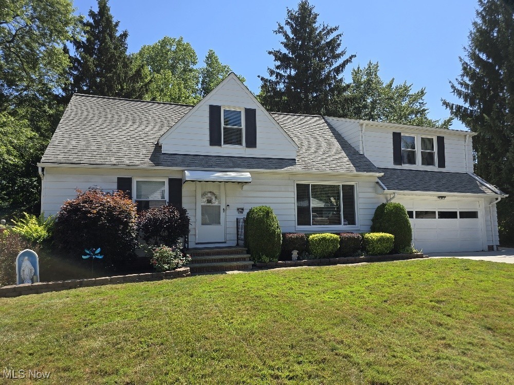 Amazing (4/3/2) Move-In ready Extra Generous Cape Cod! Same Family since 1954! A Super Value seldom found in this Desirable Location! Quiet Cul-de-sac Street, around the corner from Legacy Village! Four (4) Spacious Bedrooms! Two (2) Huge Bedrooms located Upstairs! Two (2) more on the First Floor! Enjoy a FULL Bath on each floor! There's even a third Full bath plumbed and ready to renovate on the lower level. You and your Family will Love the Open Kitchen and the Amazing 26' x 13' 1st Floor Family Room with Fireplace AND Half Bath, just off the Open and Centrally Located Kitchen! PLUS everyone will enjoy the extra room located in the 33' x 10' Rec Room downstairs! You'll also find a Generous 18' x 13' Laundry Room! Lots of room for Storage too! Plus an Extra-Large Attached Two (2) Car Garage!!! NEW Double-Wide Concrete Driveway installed in 2022! Architectural Dimensional Roof! New Windows install over the last five years! New Hot-water Tank in 2024! Beautifully maintained and Inviting Yard! Back Yard includes Generous Covered Patio Area, so you can fully enjoy your Summers!!! Unique & Amazing Opportunity! Call a Realtor Today! It's SO EZ2C!!!