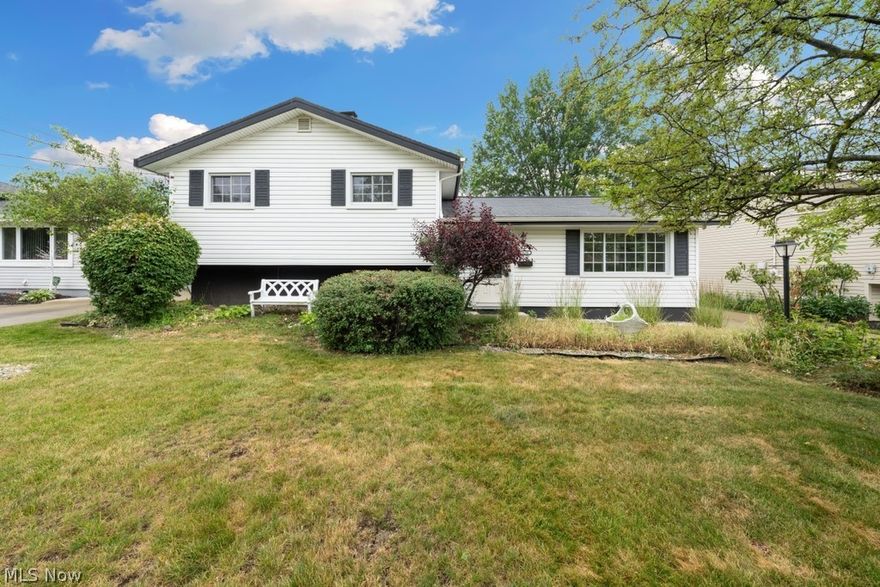 Your plans just changed... Clear your schedule and come on over! This Brookpark gem is tucked away on a quiet street - yet still convenient to I-71 and I-480 and tons of local amenities. The split-level design offers a formal living room, which flows neatly into an eat-in kitchen with access to the covered deck overlooking the spacious, private backyard. A lower-level rec room is perfect for gatherings, and just steps from a bathroom and laundry room. Upstairs, discover three bedrooms with ample closet space and a full bathroom. Outside, an oversized two car garage is just the spot for a home workshop, or extra storage! This home has been lovingly cared for and very well maintained, but there haven't been many cosmetic updates. Embrace this rare blank canvas, ready for you to make it your own. Bring your imagination with you as you schedule your private showing of this truly special home that is waiting to come alive again.