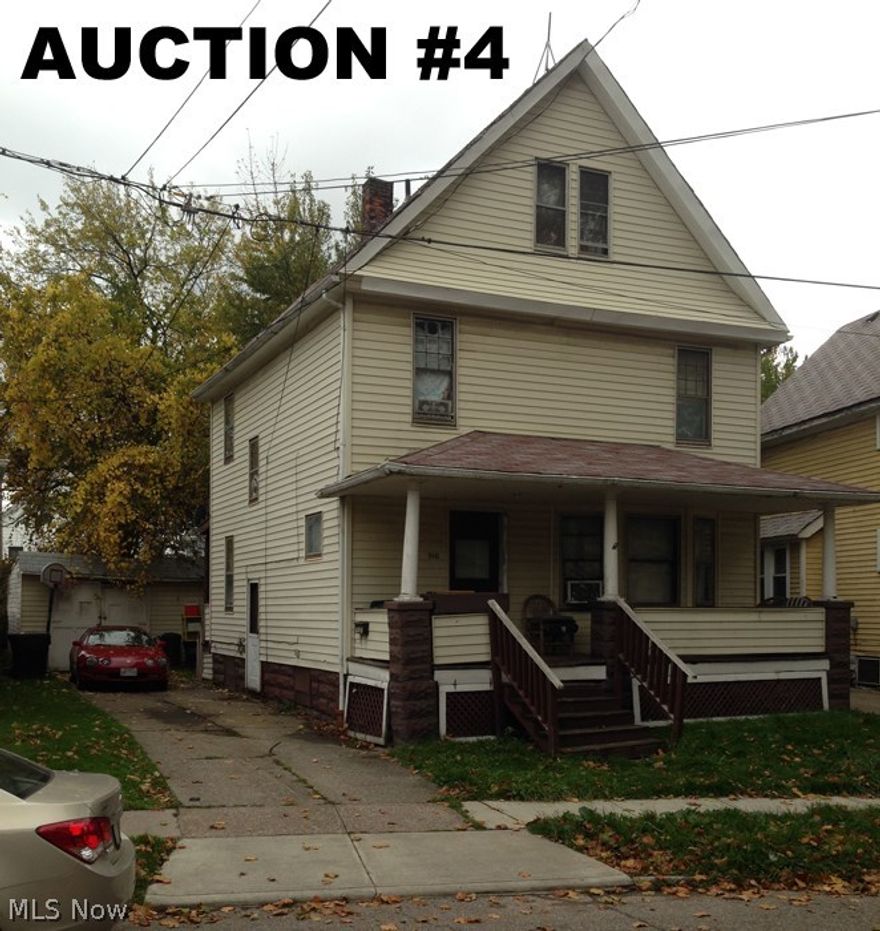 Absolute auction, all sells to the highest bidder from one location: MONDAY – DECEMBER 15, 2014 – 1:00 PM
Investment Opportunity
17 Homes – Duplexes – 3 Units
W. Cleveland Ohio – Cuyahoga County
All Sold From One Location – Check out KIKO website for more details
TERMS ON REAL ESTATE: 20% down auction day, balance due at closing. Buyer's premium of 10% to be added to the final bid to establish the purchase price. Any desired inspections must be made prior to bidding. All information contained herein was derived from sources believed to be correct.