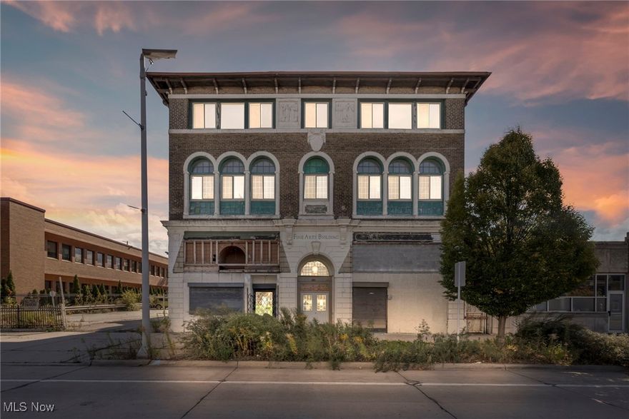 Exceptional opportunity to restore or redevelop! This magnificent 23-unit, mixed-use commercial building, originally built in 1890, boasts timeless charm with 21 apartments and 2 retail storefronts. Situated on a prime lot with ample parking, this unique property awaits the right vision to bring it back to its original grandeur or creatively repurpose its high-visibility space. The building showcases a blend of historic craftsmanship with stunning architectural details—grand staircases, oversized artisan windows, high ceilings, and intricate woodwork highlight its striking interior. Positioned in a prime commercial corridor, the property offers exceptional street frontage and easy access, ideal for current mixed-use or other redevelopment potential. While this project promises incredible returns, please note that the building has been vacant for several years and is being sold “as is.” The seller’s knowledge of the building is limited, and prospective buyers are encouraged to conduct thorough due diligence. Showings are available by appointment only with proof of funds or a letter of credit. Don’t miss this rare, affordable chance to transform a historic gem in an unbeatable location.