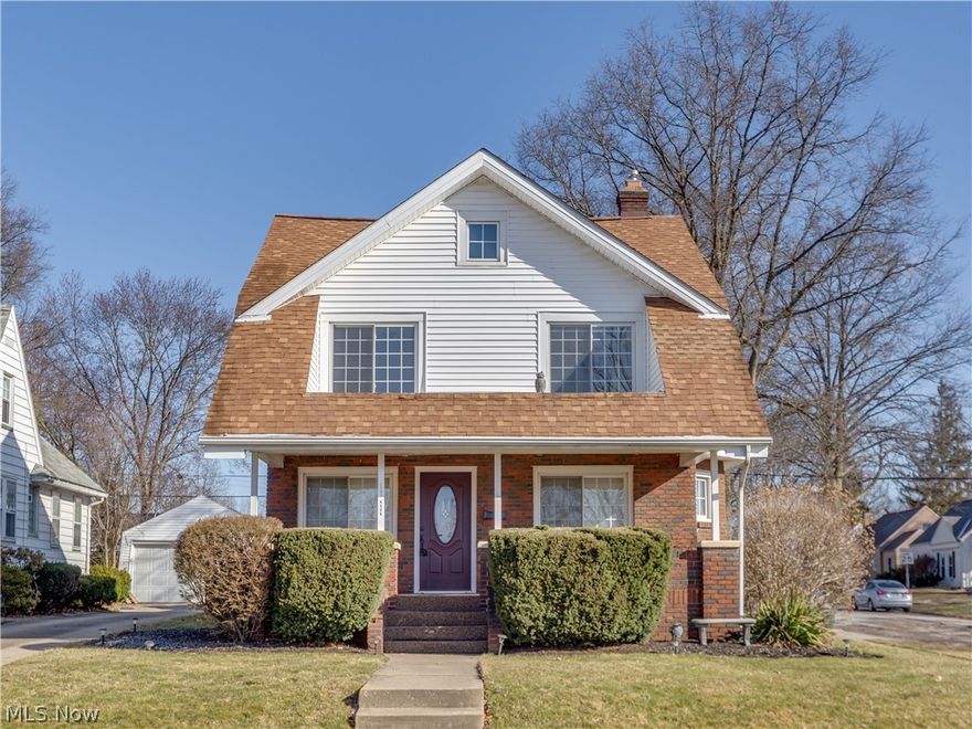 Enjoy your days and evenings relaxing on your nature stone front porch! This brick colonial has 3 bedrooms and one bath. The main living area is spacious and flows into the formal dining room. The kitchen has an eating area as well. All bedrooms are on the second level. There are hardwood floors under the carpeting. The basement has two separate finished areas for your enjoyment. The private back patio is fenced and perfect for entertaining. There is also a 2.5 car garage. The hot water tank is new in 02/2019. Glass block windows. A home warranty is provided by the seller. Many improvements in the last 9 years. THERE IS NO ASSOCIATION FEE> ZILLOW IS WRONG