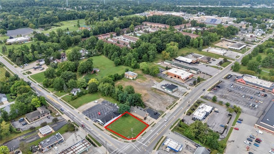 Rare opportunity to purchase or lease a high-visibility commercial lot at the corner of State Road and Royalton Road. This property fronts on two major streets with over a quarter acre and sits in one of the busiest intersections in North Royalton, a quality city, offering excellent exposure and accessibility. Perfect for a variety of business opportunities—whether retail, office, or food service—this corner lot is ideal for an entrepreneur or developer looking to establish a new venture in a thriving area. Available for sale or long-term lease. Bring your vision and take advantage of this rare opportunity to establish your business in a prime location at an affordable price and reasonable terms.