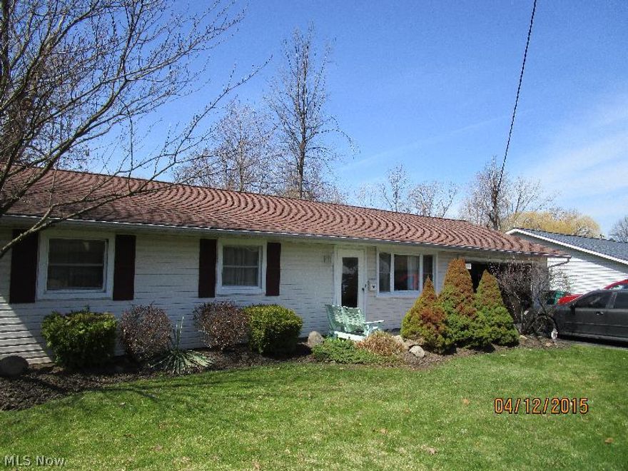 Welcome home to this very sharp 3 Bdrm 1.5 Bath 1504 Sq Ft Ranch Style home situated on almost 1/2 Acre Lot.  This home features Living Room with all new carpeting, recently updated Eat in Kitchen with wood flooring and newer cabinetry and counter-tops, recently added Family Room, 2 Car Attached Garage with New Garage door and opener, 1st Floor Laundry, private deck that overlooks the spacious rear yard that features an Above Ground Pool and Shed for storage, new Furnace (2 Yrs Old), Newer Windows and So Much More!  Perfect for the Young Family just starting out or for the Retiree looking to downsize to a Single Level Home.  Walking distance to to Lake Erie, Shopping and Schools, this home just fits the Bill!!