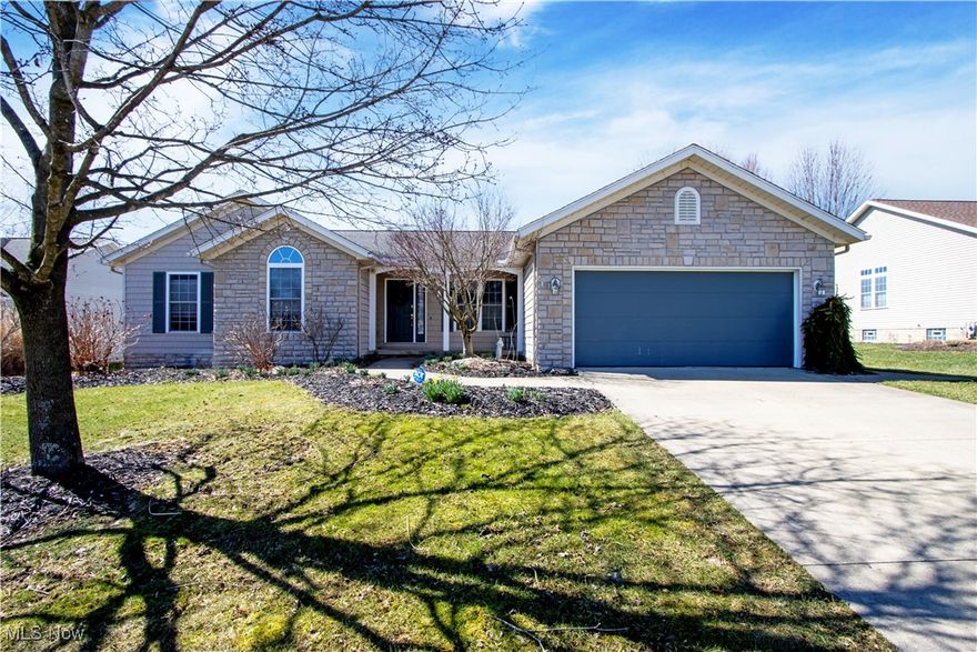 Discover easy living in this beautifully updated and meticulously maintained 3-bedroom, 3-bath home! Nestled in a fantastic neighborhood in a central location, this home offers both comfort and convenience.
Inside you will find a bright and spacious layout with many updates throughout. Beautiful wood flooring, granite counter tops, new carpet in the bedrooms,  and freshly painted. The partially finished lower level provides extra living space—with unlimited options for its use.  Enjoy a maintenance-free lifestyle with an HOA that covers lawn care and snow removal, giving you more time to relax and enjoy your home. Furnace updated in 2022, generator, newer appliances.