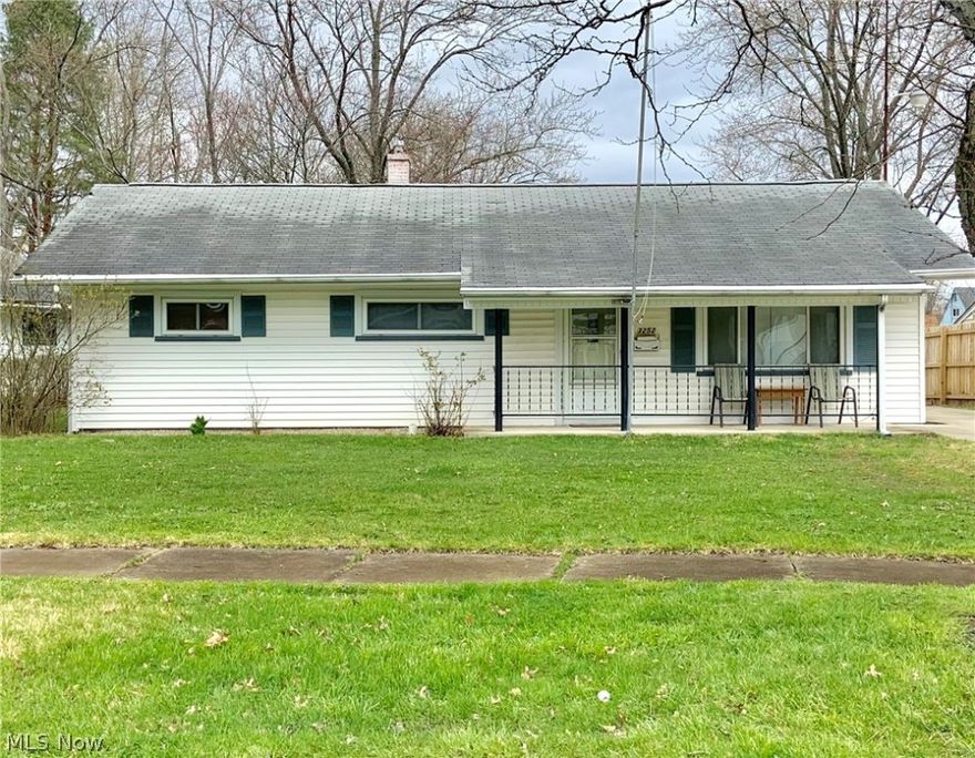 Beautiful, Move-In Ready 3-4 Bedroom Ranch. Newer furnace, A/C, Hot Water Tank, Vinyl Windows, Vinyl Flooring, Interior Doors, and Fresh Paint. Spacious Eat-In Kitchen with newer appliances included. 4th Bedroom can be used as Dining Room off the Kitchen. Updated Farmhouse Style Bathroom. Cement Driveway. Storage Shed.