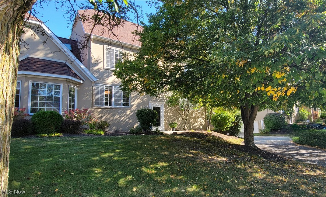 Exceptionally well-maintained with impressive updates throughout! Luxury, low-maintenance lifestyle can be enjoyed here among the Golf Course Community of Ethan’s Green. This bright and spacious home features over 2,000 square feet displaying today’s trends. The semi-open floor plan features a Formal Dining Room with trayed ceiling and server’s station/wet bar that leads to a large, updated kitchen with beautiful granite, stainless-steel appliances, a breakfast bar and dinette area. Formal Living Room opens to a Great Room with fireplace. Sliding doors in the Dinette and Great room allow for a great flow for those who love to entertain. The Owner’s Suite is vaulted and spacious with a dressing room size walk in closet and a luxury bath. The lower-level features laundry, finished bonus room, ample storage and a garage with a separate storage room. The Patio offers a beautiful, courtyard-like view. Close to shopping, parks, fitness, pool, playground, golf, fine dining and more.