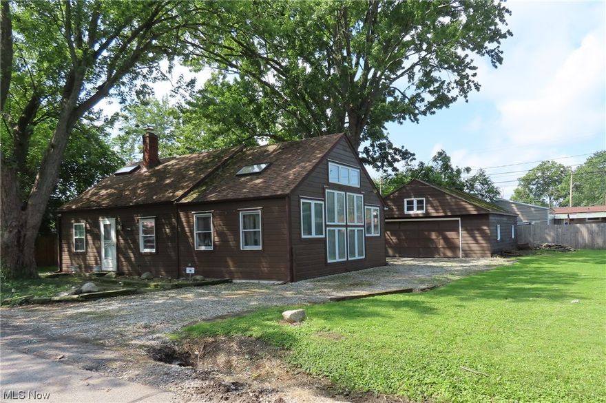 Vermilion on the Lake Charmer-Vacation Rental-2nd Home or Year Round Living. Located near the lake at the corner of Edgewater Drive and Harcourt. This cute cottage has a roomy lot with an oversized 2 car garage. The home features 2 bedrooms down and a loft type 3rd bedroom and half bath on the second floor. The Home is furnished and will be sold as is except for some personal possessions.