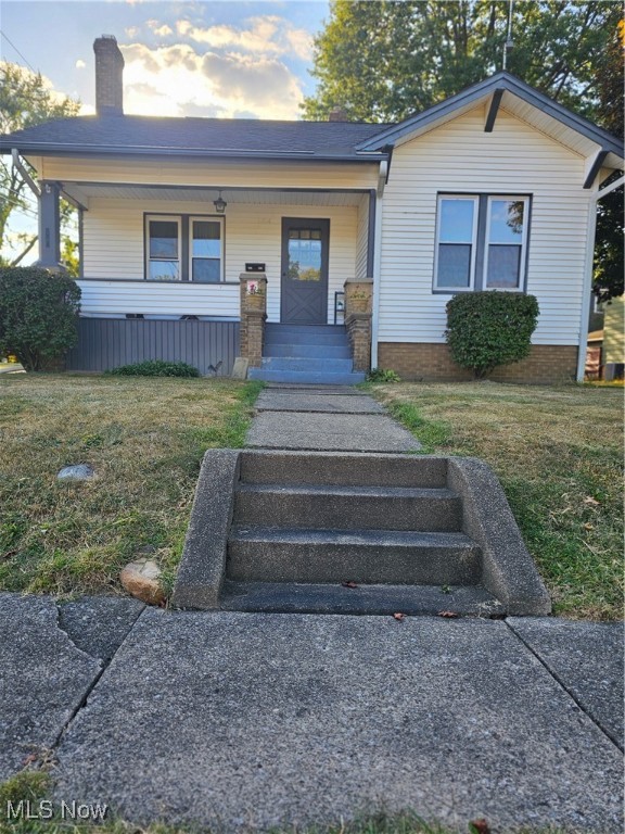 Welcome to this well-maintained two-bedroom, one bath home located just one block north of the beautiful Sebring mansion. This all one-level home boasts a covered front porch, a two-car detached garage, and a full basement. The high ceilings give this perfect starter or right-sizing family home just the right amount of space. There is a concrete turnaround and drive leading to the detached garage. Come and see your charming future home!