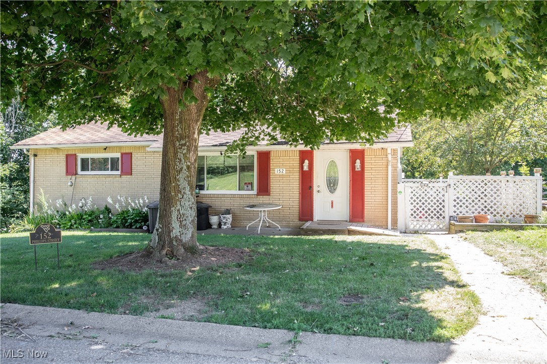 Brick ranch home on corner lot. This property has a lot of potential. There is an integral garage, but walls have been built in the basement for the finished rooms that have taken up the garage space. Court ordered sale. Property being sold "AS IS". Roof has T Shingles on it.