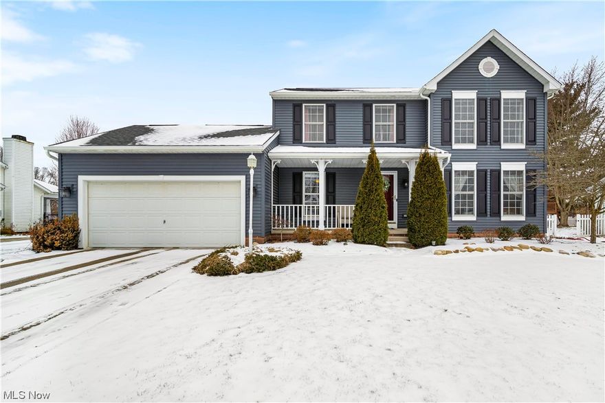 Situated in a very sought after area you will find this very meticulous maintained colonial with excellent curb appeal! The oversized concrete porch with overhand is the perfect spot for enjoying your morning coffee. Upon entering you will immediately notice the soothing palette of paint colors and a seamless flow from room to room. Boasting in size the living area provides an abundance of natural sunlight and plenty of space. For the culinary enthusiast the eat in kitchen with slider leading to the rear deck with wrap around countertops and light honey cabinetry. Perfect for creating fun and exciting recipes. All kitchen appliances included! Off the kitchen and where many family memories will be made is the dining area with crown molding. On the second is all three-bedrooms including the master. Being grand in size. This room can easily fit a king-sized bed with attached master bath w/walk in closet. Additional full bath in hallway completes the second floor living area.  Recently finished the basement can be your private retreat. All new carpet, paint, lighting and a gorgeous full bath with shower. Truly amazing! Also, additional storage area. The backyard with large deck, storage shed, will be perfect for BBQ, entertaining for the upcoming warmer months. More awesome features include first floor laundry, half bath on the first, newer carpet throughout, three yr. old roof, three yr. old siding, gutters, shutters and new water tank. Also comes with home warranty. Everything has been done for its new owners. Don't let this extremely rare opportunity slip through your fingers. Set up your provide showing today!