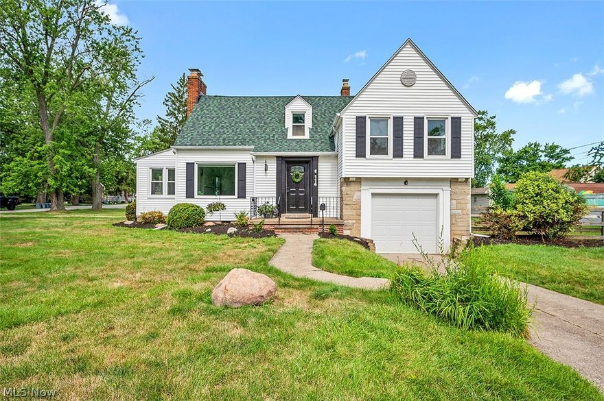 Prepare to be WOWED with this completely renovated gem just STEPS from Lake Erie shores!!  The amazing KOW remodeling team has outdone themselves on this stunning 3 bedroom home featuring all new appliances: Kucht 4 gas burner stove/bosch dishwasher/Samsung Refrigerator/gorgeous new cabinetry with natural trending lighter wood appeal/quarts countertops and gorgeous island that creates an open and airy concept to living room with fireplace and newer fixtures.  There is a darling closed in side porch (not calculated in square feet) for further enjoyment and access to the outside and summer day walks to Lake Erie! Refinished hardwood flooring (Hazelwood Floors) with Rubio Monocoat slate grey finish throughout transform every space in the home with updated windows and the full bath is exquisitely redone with gorgeous tiling/fixtures and flooring.  All rooms have new stylish ceiling fans to further enhance each space!!  This home is a gem and all about LOCATION, LOCATION, LOCATION!!..there