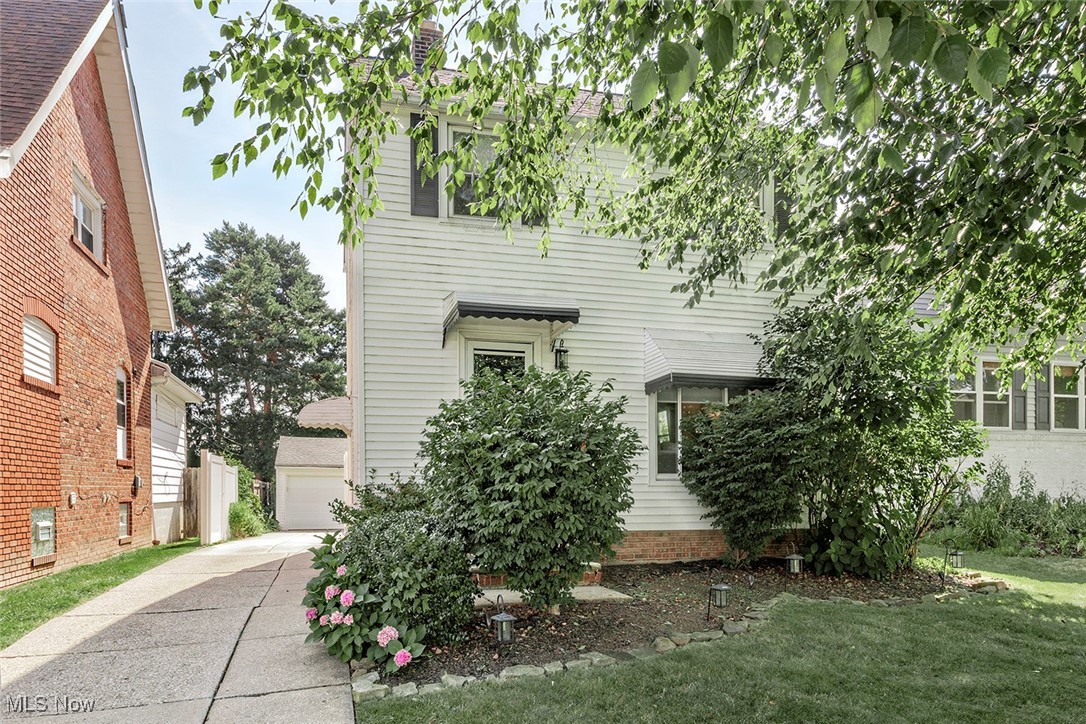 Don't miss this beautifully updated and remodeled home on a quiet street in Mayfield Heights. When you walk in you will note the
original hardwoods throughout the home. The first floor has a welcoming living room, a formal dining area and a remodeled kitchen with new cabinets, granite countertops, updated backsplash and stainless appliances. Upstairs is a quiet retreat with 2 bedrooms. The owner's suite is a spacious oasis with two closets. The remodeled bath features a tile tub surround, newer fixtures, vanity and toilet. The lower is partially finished providing extra living space and a separate laundry area. The two car garage, vinyl siding, newer windows, newer roof, upgraded electrical are just further reasons to look at this home and make it your own. The current owner added a beautiful patio and fully fenced yard to relax in and enjoy. This home will not last -- start making new memories today!