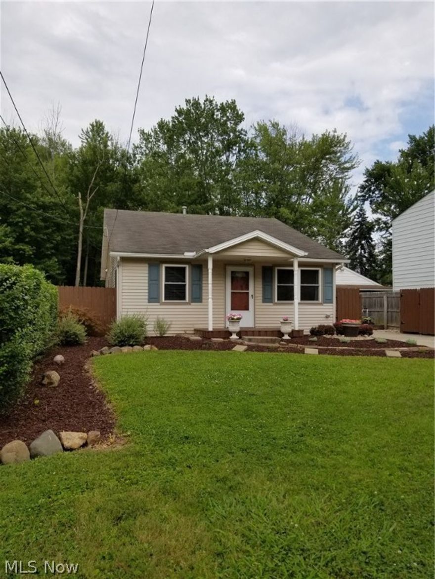 Welcome to North Ridgeville, OH. This well maintained Ranch home offers a lot of updates. Beautiful Flooring, Huge Kitchen, Oversized Bedrooms, newer electrical system, newer Furnace and Central Air, 15' x 26' deck, plus over-sized 2 car garage. The Front Yard landscaping is like walking through a park, the interior is earth tone neutral with a great floor plan. You will say “WOW” when you enter, as the flooring is like new, the kitchen is gorgeous, the yard is very private with no back yard neighbor, a privacy fence , a deck, and more.    Recently installed drain tile in the back yard (grass area) to keep the yard dry , the sump pump in the crawl space has a battery backup system (recently updated).  The driveway is in great condition (very nice) and you may think it is new. Call your REALTOR asap for details.