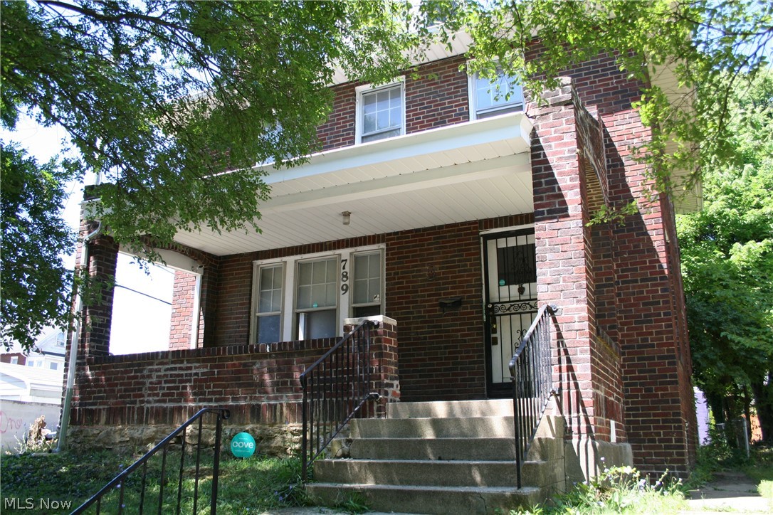 Welcome to this American Foursquare home in the Old Oaks Historical District. With three finished levels, this 3 bedrooms, 1 bath, and a convenient location, this brick home features both original wood floors and molding. Other features include built in drawers in bedroom closet, upstairs pocket door, laundry chute, and security system.