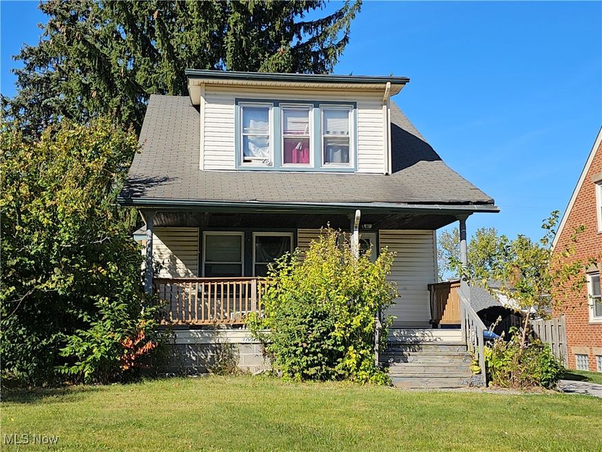 Calling all investors! This Garfield Hts home is the perfect addition to your rental portfolio. The well maintained house is located within walking distance to shopping, dining and public transportation stops. The interior offers a living room, dining room and kitchen on the main floor and two bedroom with a full bath upstairs. There's a full basement with laundry hookups and a shower/ sink. Potential to add another full bath in the basement. Recent improvements include a newer 2 car garage and concrete floor. The windows have been replaced and the mechanicals are all in good working order. Easy to rent! No showings without an accepted offer or until the current tenant vacates at the end of October.