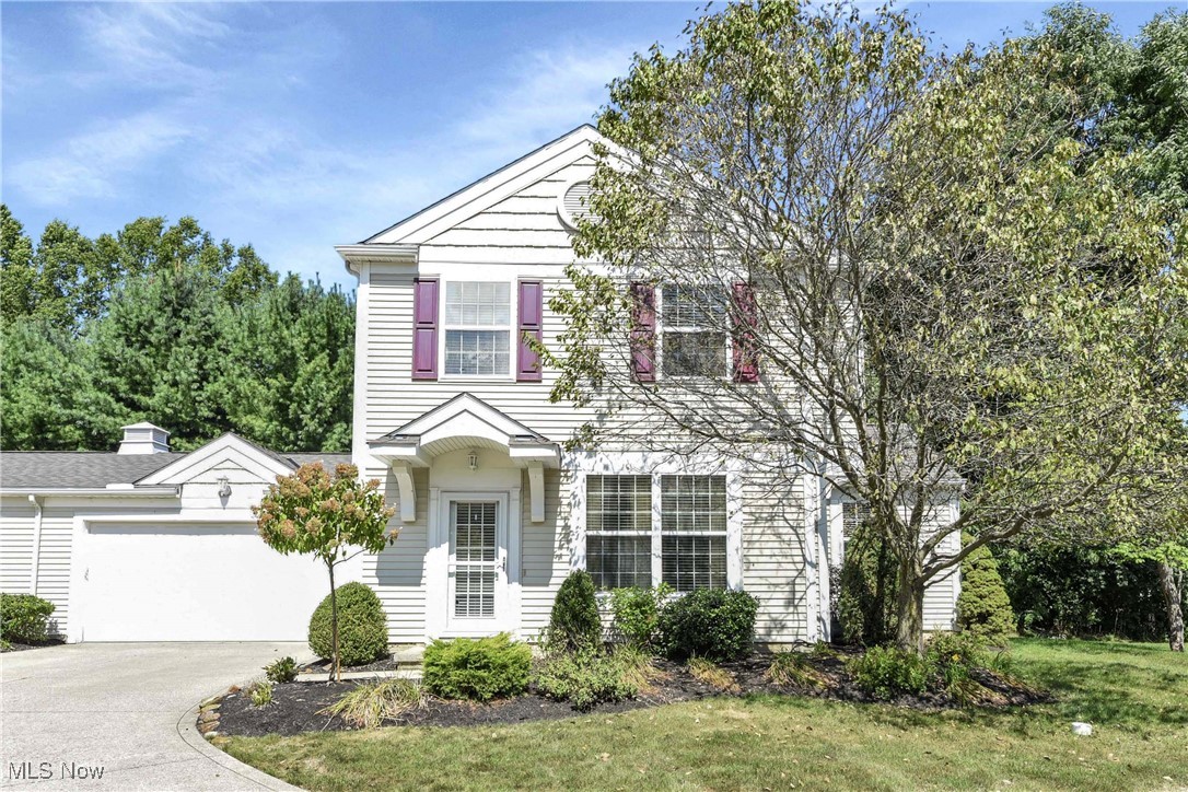 Welcome to this beautifully updated 3-bedroom, 2.1-bath townhome in the highly desirable Falls Pointe Community. Offering 1,701 sq. ft. of thoughtfully designed living space, this home combines comfort, convenience, and low-maintenance living. Step inside to a welcoming foyer leading to the open living and dining room with a large storage closet. The eat-in kitchen features crisp white cabinetry, ample counter space, and all appliances included, while a versatile bonus room with slider opens to a private patio surrounded by mature trees—perfect for entertaining or quiet relaxation. The first floor also boasts a convenient half bath and laundry room with utility tub. Upstairs, the Owner’s Suite offers two closets and a private ensuite bath, along with two additional bedrooms sharing a full bath. Recent updates include LVP flooring (2023), roof tear-off (2024), new carpet, AC compressor, and April Aire (2025). HVAC approx. 9 years old. Enjoy single-family style living with no yardwork or snow removal. The attached 2-car garage with service door to the backyard adds ease and functionality. Falls Pointe amenities include pool, clubhouse, fitness room, tennis courts, and playground. Ideally located near parks, shopping, dining, and top rated schools, this home truly has it all!