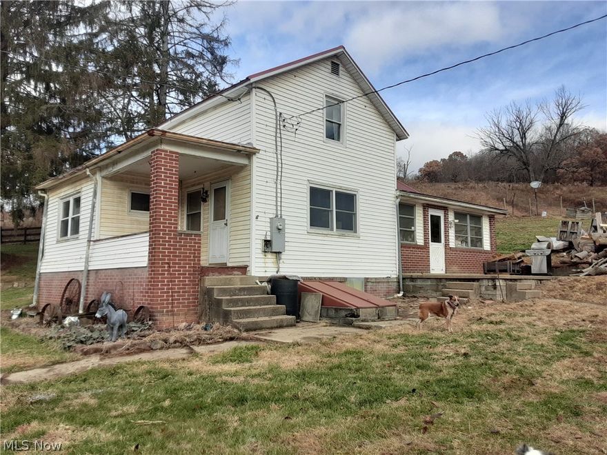 20+/- Acre Mini Farm With Loads Of Road Frontage - Home – Barn – Outbuildings - Offered In 2 Parcels - ABSOLUTE AUCTION, all sells to the highest bidders on location: SATURDAY – JANUARY 4, 2020 – 11:00 AM, REAL ESTATE SELLS AT 11:30 AM. PARCEL #1: Updated 2-bedroom farmhouse w/ 200-amp electric, outdoor wood burner w/ electric furnace backup, and full basement w/ walkout. New metal roof on main part of the house 6 months ago, and bath and laundry area approx. 5 years ago. 24’x36’ detached garage w/ 2 overhead doors, concrete floor, finished walls and ceiling, w/ new metal roof, and wood stove. All on 5.01 acres. PARCEL #2: Features approx. 14+ acres w/ bank barn, 32’x40’ shop building w/ 220 electric, 2 overhead doors, LED lighting, steel walls & ceiling and heat, and older outbuildings. Mostly open fenced pasture on 14.068 acres. Current taxes are $437.76 per half year. NOTE: Parcels will be offered separately then together, selling whichever way brings the most. Stop by and get a map