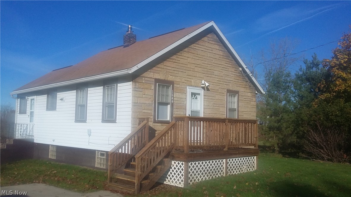 Adorable 2 BR bungalow for rent in Coventry schools! Bright and clean inside, eat-in kitchen with all appliances including dishwasher, full walk-out basement, front and side entry, huge yard, move in ready!! $35/application for each adult where we screen for credit, criminal, and eviction history.