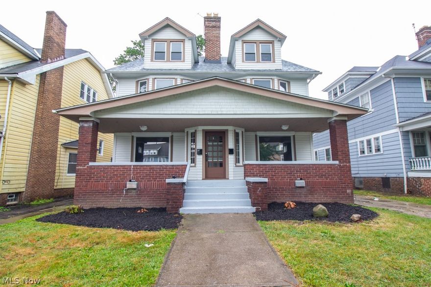 This property is being re-offered to the market because of non-performing buyer. Huge, rare side-by-side duplex that is beautifully updated and in an ideal location! The many improvements completed in 2019 include brand new roof, fresh paint throughout, 2 separate brand new A/C systems, electrical upgrades, all bathrooms and kitchens have been remodeled. Each unit is 3 floors and features a spacious living room, dining room, kitchen, 4 bedrooms, and a bonus room. Both units have separate front and back entrances. Property is POS compliant and has passed all final city inspections. Conveniently located within walking distance to restaurants, movie theater, library, and shopping, as well as minutes away from University Circle, hospitals and University district, Little Italy, and downtown. An investor's dream or live in one unit and rent the other to pay your mortgage!