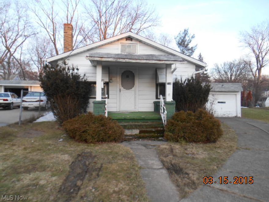 MUST SEE!! This ranch features 2 bedrooms; 1 bath.  Great Starter Home.  Add your decorating ideas and make this home.  Great deep lot for pets and to entertain for barbecues in the summer. Great location.  Schedule you showing today.