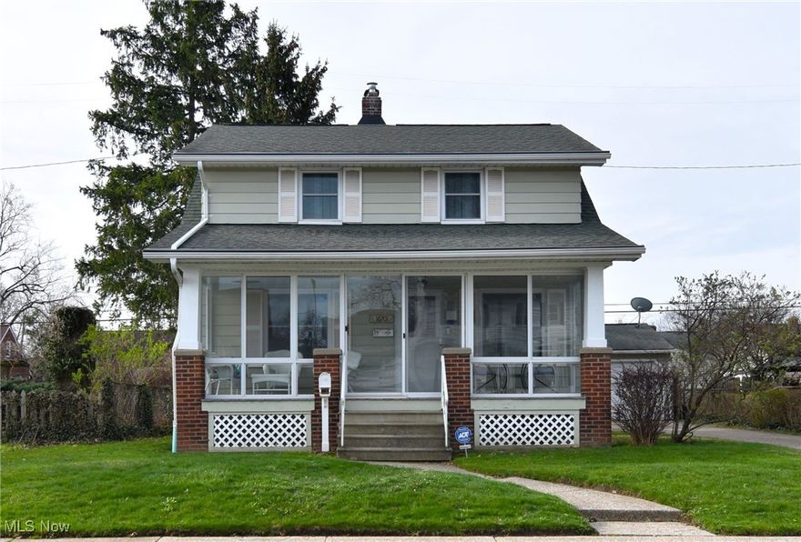 This Westpark home stands out in many ways! Stunning symmetry as you approach. Enclosed porch by Patio Enclosures done just about 5 years ago, with newer sliders and windows that invite you to grab a cup of coffee and relax. Inside, a large living room full of natural light flows openly into the dining room and kitchen. Beautiful woodwork throughout the home with built-ins, trim and moldings. Kitchen is large and updated with gorgeous granite countertops, stainless appliances, tons of cabinetry, and a beautiful backsplash. Upstairs you will find 3 generously sized bedrooms and a full bathroom. Lower level has been waterproofed with drain tiles also replaced at that time. And features a finished rec side and a utility side with laundry and more storage.Water tank 2009 and furnace 2020. HVAC well maintained. Rear entrance offers a mudroom/butlers pantry and features a balcony-deck, overlooking the lovely yard and a two-car garage with keypad, storage, and electrical rounds out this property. Extended parking pad can accommodate two cars side by side. Roof is 10 years old approximately, gutter guards and heat-shields present as well. Motion lights outside. Sewer clean-out access in yard. Home is wired for ADT, buyer need only active an account, if desired. Please enjoy our attached video tour and request your showing today!