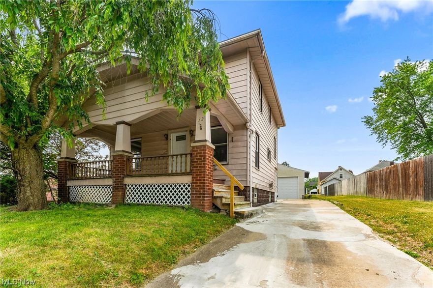 Spacious 3 bedroom home with extra large garage for all of your projects!  Beautiful kitchen has granite countertops and new appliances.  Finishing out this traditional first floor is a formal Dining Room and Living room.  Upstairs there are 3 bedrooms and a full bathroom.  One of the bedrooms has a small room in addition to a closet that could be used as a computer/homework area, craft area, nursery or a walk-in closet.  Outside, there is a cement driveway with a garage with one door being oversized.  This home has been pre-inspected with the report available to be reviewed.  Many repairs have been made.  Come see this home today!