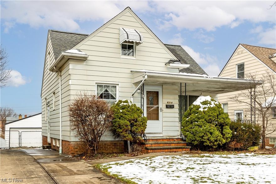 Be first to see one of the largest homes in the neighborhood.  It includes 4 spacious bedrooms, 2 full bathrooms and a 2-car garage.  The classic design of this home includes a large front porch and a spacious first floor layout with kitchen, dining room, large living room and two bedrooms.  The natural light flows beautifully through the front and side windows and many rooms have wood flooring!  The upstairs includes two bedrooms, wood floors and plenty of closet space.  The lower level includes a recreation room with plenty of room to entertain, a laundry area, full bath and additional storage areas.  The large backyard is completely fenced.