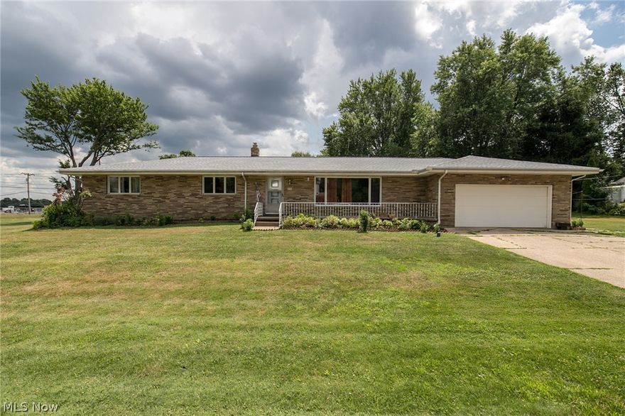 You don't want to miss this Beautiful Ranch in Tallmadge.Brand new roof  June 2020 featuring 3 Bed 2 Bath.This house has so much extra space to offer.