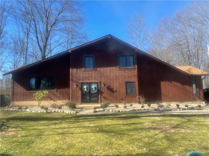 Country living in a quiet, park like setting with a pond (with fountain), barn (with a stall for a horse), fenced area, woods, and a stream! Turn-key house with over $75k of improvements in 2022 including, new roof, new HVAC/Heat pump, new windows, new luxury vinyl, new and remodeled bathrooms, freshly painted interior and exterior, new doors, newer appliances, professionally landscaped, updated lighting, kitchen faucet, ceiling fans, and more! Previous owner had a horse. House sits back off Station Road.
