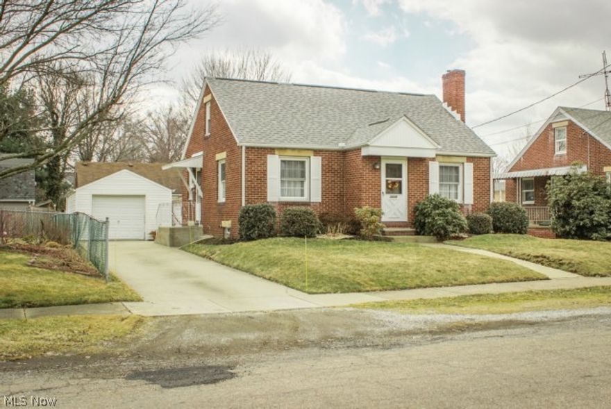 What a fantastic updated Bungalow! New carpet throughout the dining/living area, glass block in the first floor bathroom. Featuring an eat in kitchen as well as a formal dining room and a first floor master, this home is both functional and charming. Head upstairs for the second bath and two extra bedrooms. Situated on a great little private lot is a detached garage with a paved drive and enough room out back for a small garden and sitting area. Adding even more living space is the finished rec-room in the basement.