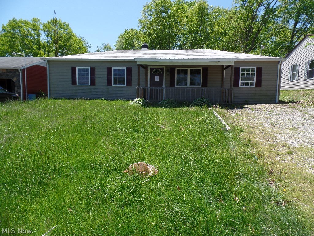 A 4 bedroom 1 bath conventional home with a large deck over looking the backyard and a porch on the front to set and enjoy the nice weather. Located in a nice area and near fast food and grocery store and close to town. With some fixing up can become a nice home. Maysville Schools