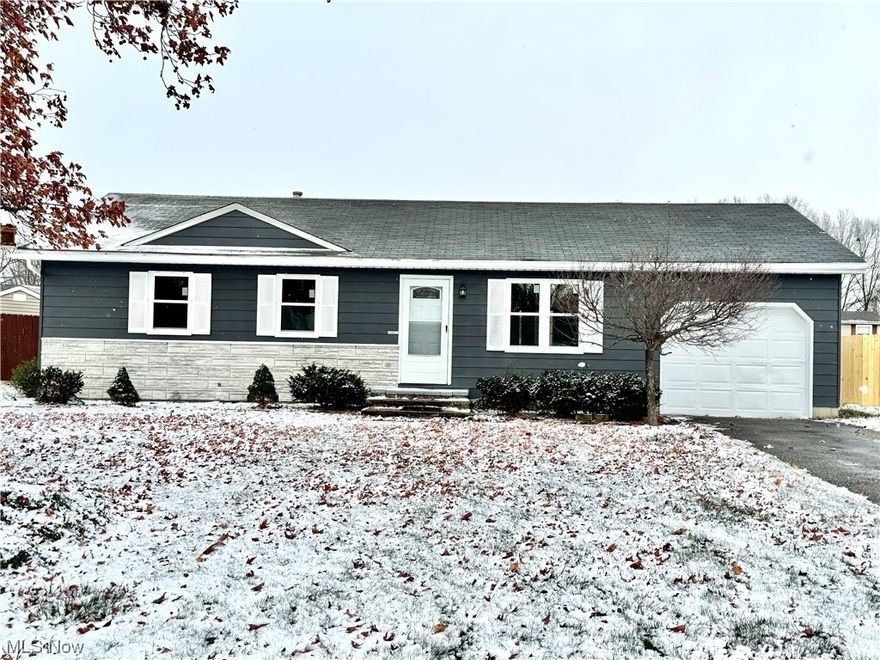 Come see his great 3 bedroom ranch style home, new energy efficient vinyl tilt in windows, new carpeting in bedrooms, updated bath, step saving kitchen, full basement, nice 3 season Florida room on the back of the house for additional living area, 1 1/2 car attached garage, competitively priced for a quick sale, immediate possession, and conveniently located in an neighborhood of nice homes. sold strictly as-is ,seller financing / land contract offers considered with a 20 percent down payment,  agents please read broker remarks