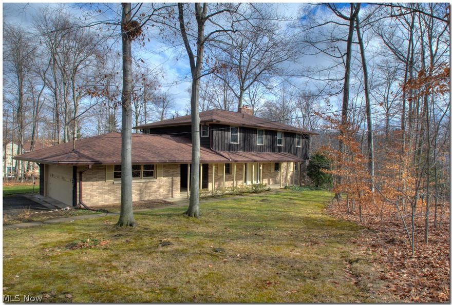 Here's your opportunity to own a great house in Aurora!  Huge rooms with views of woods and creek.  The study, master BR and BR3 have access to outdoor porches for relaxing on summer days.  Large eat in KT has plenty of counter space, and all BR's upstairs have hardwood floors.  Finished Rec Room features a fireplace for cozy winter get togethers.  House sits on a double lot and includes additional lot ( 03-033-10-00-072) to the east for a total of approx. 1.4 acres.  Windows 2010, Roof & gutters 2015, HW Tank 2012.  

Well maintained, but updates needed here, so bring your contractor.  House appraised for much higher than it is listed.

Note:  Taxes reflect amount for both parcels.