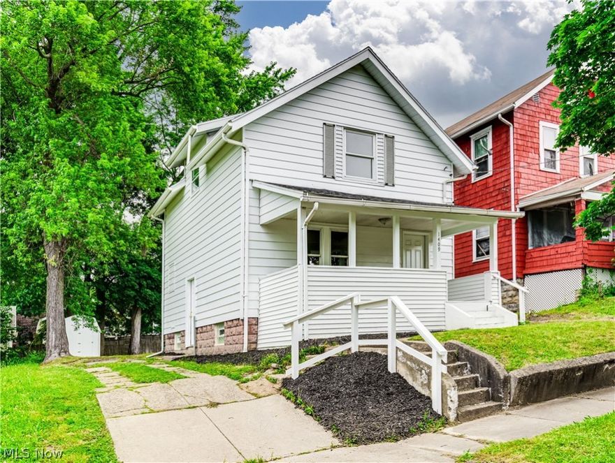 Welcome to this beautifully updated Colonial home nestled in the heart of Goodyear Heights. This charming residence features 2 spacious bedrooms and exudes timeless elegance and charm. Located just a stone's throw from the scenic Goodyear Heights Metro Park, you'll enjoy serene surroundings and convenient access to nature trails. The home boasts a warm and inviting living space, a modern kitchen, and a cozy dining area perfect for entertaining. Don't miss the opportunity to make this delightful home your own!