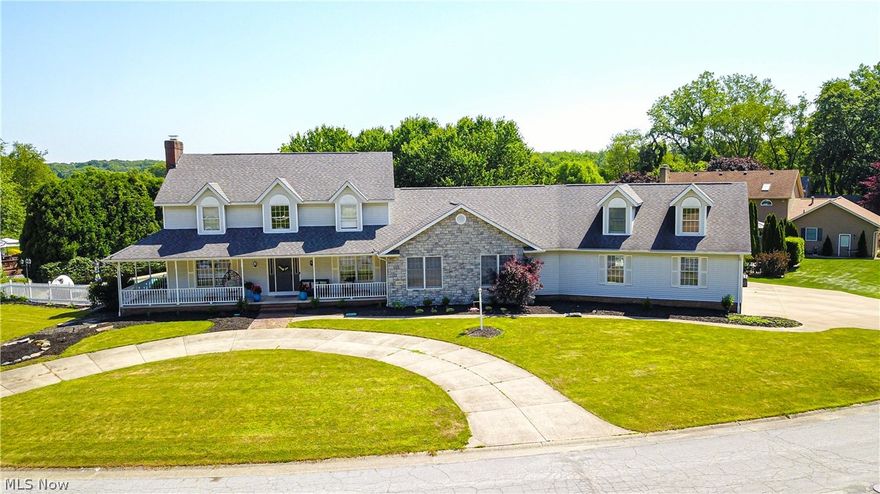 Welcome home to this MAGNIFICENT, completely updated colonial in Perry local school district.  This home is truly one of a kind in the area with the fan favorite 3rd level theater room /wet bar/butler space featuring viking appliances!  Fall in love with the "oasis style' backyard and gleaming SALT WATER inground pool (with brand new liner), 6 person hot tub, and tiki bar and lawn sprinkler system!   Enter into the 2 story foyer area and walk into a large family room with brick fireplace and flanked with french doors leading into a main level office area.  Complete stocked, eat in kitchen area with high end VIKING applainces and white quatz counters, beautifully tiled backsplash.  Visit the bright and airy 3 season room that wll showcase the fenced in back yard. Lots of extra room for storage or entertaining with a finished basement area for your conveniance. Call today for your privat tour. Corner lot!  3 car garage! Inlaw suite option.