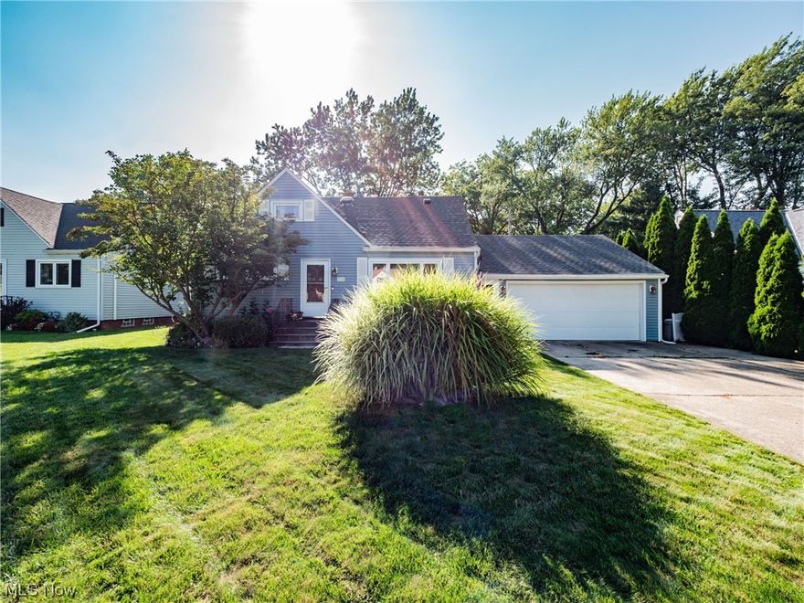 Welcome to this cozy 4-bed, 2 full bathroom cape cod located in the heart of Avon Lake! Walking in you will notice the beautifully refinished hardwood floors, a first floor full bathroom and 2 main floor bedrooms. The kitchen, where all appliances stay, overlooks your fenced in back yard with plenty of room for entertaining. Upstairs is where you will find 2 more bedrooms and 1 extra full bath with a bonus room that could either be converted into an office or 5th bedroom. Complete with a partially-finished basement, a 2 car garage and a sun room with an added wood burner and insulation so it can be enjoyed year-round! Updates include new windows (sun room), roof (3 years) & updated leaf guard (3 years).