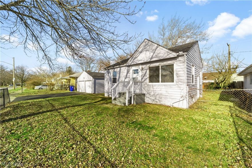 Welcome home to this cozy 2 bedroom 1 bath updated Ranch. This home offers many updates and convenience of first flooring living plus so much room for any storage. Some of the updates include a New Roof 2017, New Windows 2016, Updated Kitchen, full unfinished freshly painted basement. An Attached two car garage and oversized yard