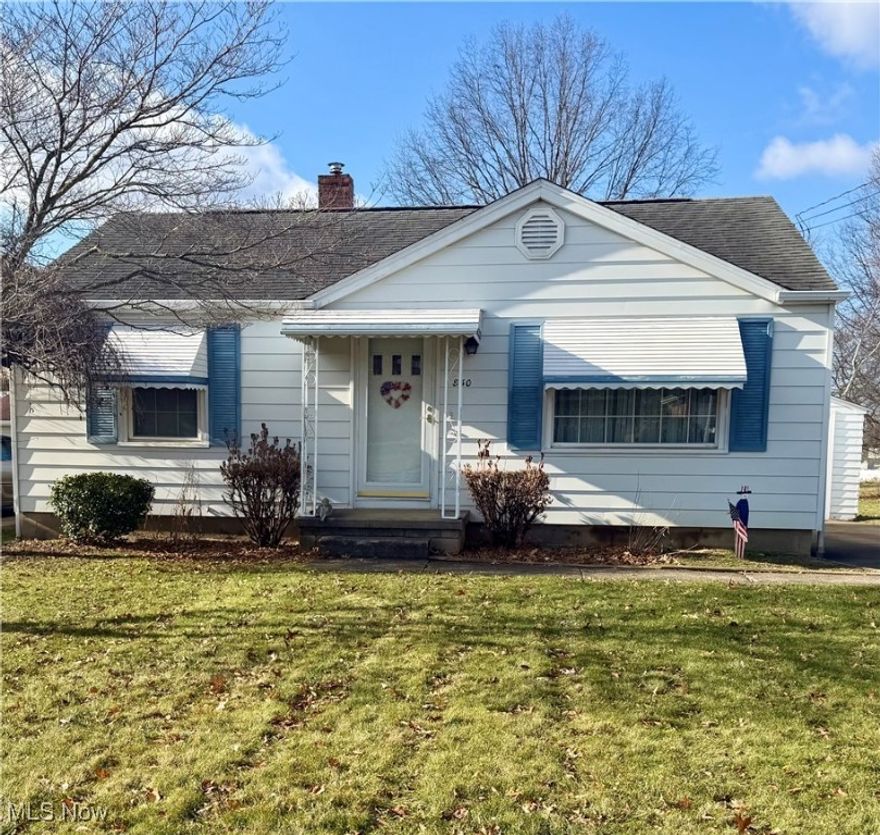 Charming 2 bedroom ranch home for sale located on a nice street with sidewalks in Girard. This well-maintained single-story home offers comfort and convenience. Featuring 2 bedrooms, a spacious living room with beautiful hardwood floors, and a kitchen equipped with a dishwasher; this home is perfect for easy living. The basement includes a second bathroom with a shower, a washer/dryer for added convenience, and glass block windows for extra security and light. Outside, enjoy the privacy and convenience of a one-car detached garage. This home is being sold as-is, giving you the perfect opportunity to add your personal touch and make it your own. Don’t miss out on this great opportunity to own a home with plenty of potential!