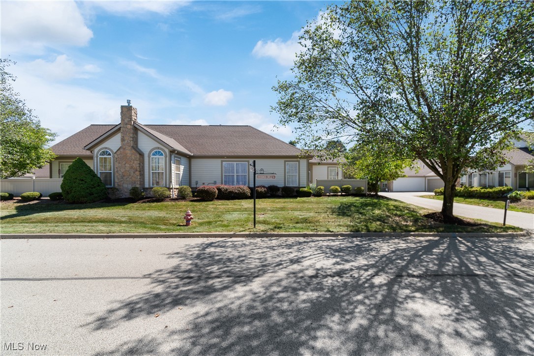 **Welcome to 550 Crossings Cir.** This beautifully updated 2-bedroom, 2-bath ranch condo is located in The Crossings community in the heart of Tallmadge. Step into a spacious vaulted family room filled with natural light, featuring a cozy fireplace and open layout that flows seamlessly into the kitchen. The kitchen boasts oak cabinetry, ample counter space, and brand-new stainless steel appliances, with convenient access to the laundry room and attached garage.
Recent upgrades include:
* NEW decorative vinyl flooring (August 2025) in the kitchen, laundry room, and bathrooms
* NEW carpet (August 2025) in the family room, hallways, bedrooms, and closets
* Fresh paint on all walls and ceilings (July 2025)
* New faucets in both bathrooms
* New recessed lighting throughout.
The primary bedroom features a private ensuite bath, offering comfort and convenience. This condo community also has pool and clubhouse! This move-in-ready home is truly turn-key and waiting for its next owner!