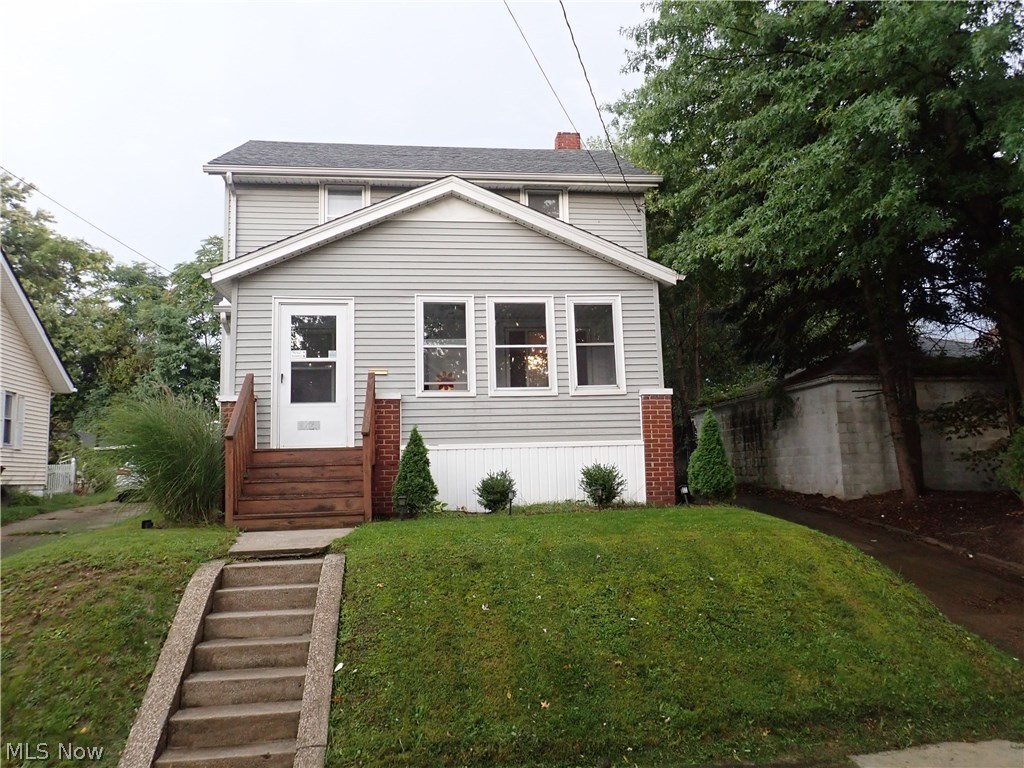 Must See 2 story Colonial home. All remodeled, including an enclosed front porch and new stainless steel appliances stay. At 1332 square feet in size, the room sizes are spacious. The kitchen is large, open and all new. 2 of the bedrooms are 11 x 16 in size with walk in closets. The basement is waterproofed, plumbed for a bathroom, dry and clean. The back yard is set up to enjoy. You have a nice porch off of the back as well as a covered patio leading out to a nice private back yard. Nicely updated and move in ready. Call today for a private showing.