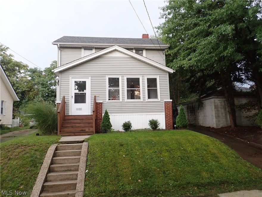 Must See 2 story Colonial home. All remodeled, including an enclosed front porch and new stainless steel appliances stay. At 1332 square feet in size, the room sizes are spacious. The kitchen is large, open and all new. 2 of the bedrooms are 11 x 16 in size with walk in closets. The basement is waterproofed, plumbed for a bathroom, dry and clean. The back yard is set up to enjoy. You have a nice porch off of the back as well as a covered patio leading out to a nice private back yard. Nicely updated and move in ready. Call today for a private showing.