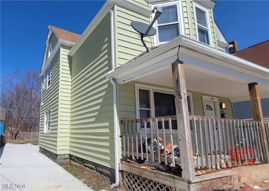 Investor Special Opportunity - Turn Key Opportunity!!! NEW Updates! Tenant Occupied at $2200 per month through April 2026. Thoughtfully transformed. this meticulously renovated home features modern updates throughout. Upon entering, you’ll be greeted by an inviting and light-filled interior with bright color and light hearted accents that enhance the home’s bright and airy feel. The bonus room on the first floor can serve as an additional bedroom, office, playroom, or gym. Upstairs enjoy 3 nicely sized bedrooms and two full baths. The recently updated kitchen boasts modern, soft-close cabinetry, quartz countertops, and tile flooring for functionality and style. The back yard deck, added by the current owner, provides a tranquil outdoor retreat perfect for relaxing or entertaining. A new concrete drive makes for smooth parking …. And the location provides easy access and the convenience of nearby restaurants, coffee shops, and Gordon Square’s vibrant arts and dining district and close proximity to the lakefront, beaches, and trails. Renovated down to the studs you’ll enjoy the solid structure of a well built home with all of the benefits of a new home. Don’t miss this rare opportunity to own a beautifully renovated home in one of Cleveland’s most desirable neighborhoods. Schedule your showing today!