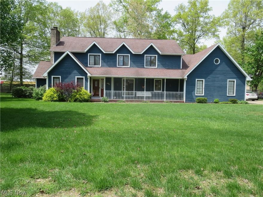 Tasteful and generously sized home has a lot to offer.  4 bedroom, 3 bath home has fenced back yard.  Large lot, storage shed, sun room, three car attached garage and wonderful location.