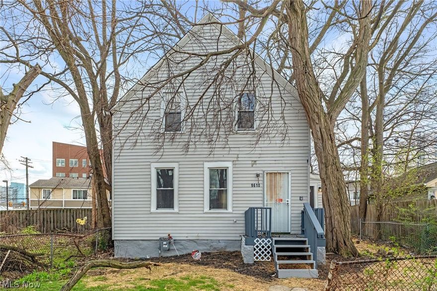 Welcome to this updated 4 bedroom, 2 bathroom single family in the University Circle area! This features vinyl siding, a new front porch and vinyl windows on the exterior. As you walk in you will notice the new paint and trim with new flooring throughout. Both bathrooms were remodeled and the large kitchen has been updated too with recessed lighting. Recent updates to the basement include: a new furnace and ductwork, a new hot water tank and it was fully painted and dry locked.  Come check out 9610 Edmunds today!